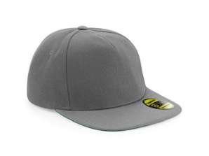 Original Flat Peak Snapback Cap - Trendy cap with flat visor for urban style