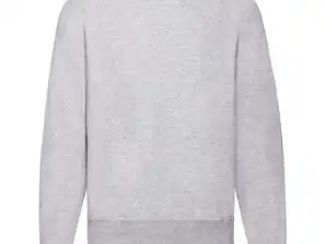 Sweat-shirt raglan classique. Pull confortable pour hommes et femmes. Mode de loisirs intemporelle.