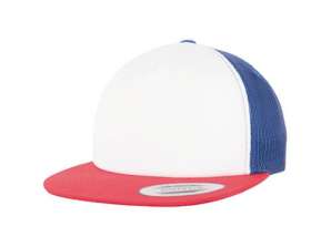 Foam Trucker Cap med hvit front – Trendy Foam Trucker Cap med hvit front