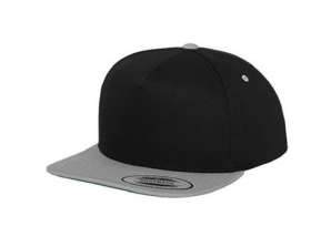 Casquette Snapback classique à 5 panneaux - Casquette réglable élégante pour un usage quotidien