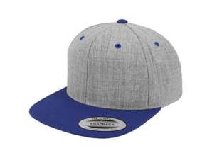 Classic Snapback 2 Tone Cap – Two-tone stylish cap with adjustable closure