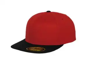 Premium 210 Fitted 2 Tone Cap Tofarvet hovedbeklædning af høj kvalitet for et moderne look