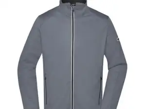 Erkek Spor Softshell Ceket Su itici Nefes alabilir ve dayanıklı Spor ve dış mekan için ideal