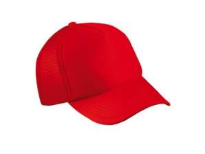 Polyester Mesh 5 Panel Cap Breathable accessory for a sporty look