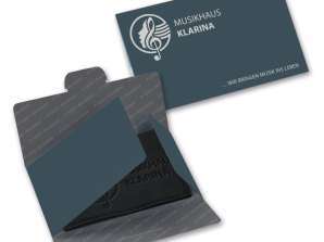 Microfibre Embossing Cloth 20x20 cm: Black High Quality Including blind embossing