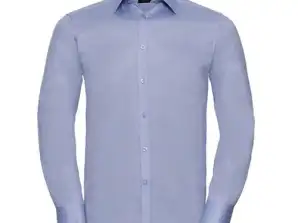 Men's Long Sleeve Customized Herringbone Shirt