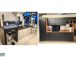 Küchenset mit Geräten Display Modell 2 Einheit...