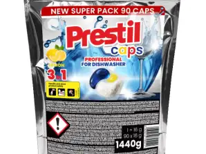 Prestil Caps dishwasher capsules - possibility to label yourself!