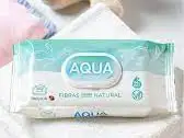 Aqua Deliplus Baby Wipes - 60 units per pack