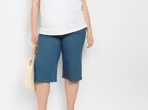 2,30€ each, Women's Long Shorts for Maternity, Spring Summer Season,Wholesale,