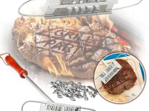 Beliebter ADS-Artikel: BBQ-Brandeisen Sizzler - auf Fleisch schreiben