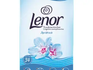 Σεντόνια Στεγνωτηρίου Lenor April Fresh - 34 Πετσέτες