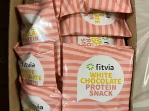 Fitvia Witte Chocolade Proteïne Snack