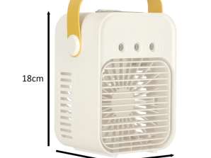 Air Conditioner Air Conditioner Portable Desktop Fan USB Humidifier White