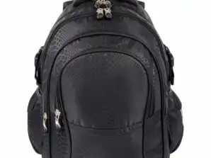 Shiny Snake 16-inch youth school backpack, 4 compartments