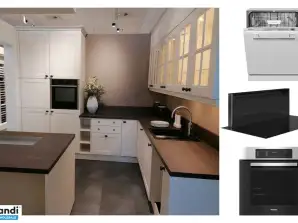 Küchenset mit Geräten Display Modell 5 Einheiten