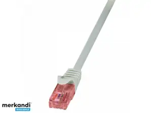LogiLink ielāpu kabelis PrimeLine Cat.6 U/UTP pelēks 50m CQ2142U