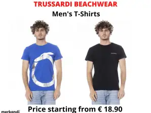 STOCK MEN'S T-SHIRTS TRUSSARDI BEACHWEAR