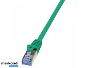 LogiLink propojovací kabel PrimeLine Cat.6A S/FTP zelený 3 m CQ3065S