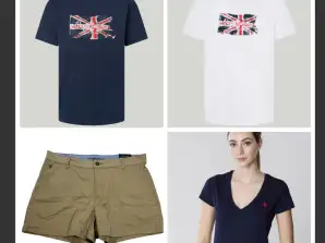 small stock of mixed clothing for men and women