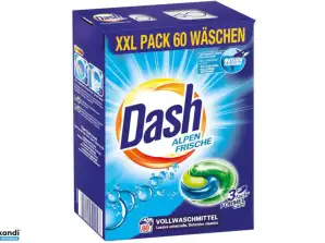 Dash Alpen Fische Capsules de Lessive 60 pcs