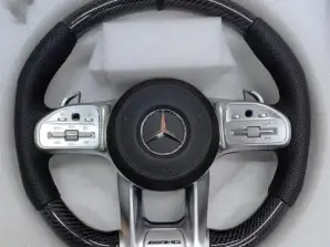 Mercedes-Benz AMG anglies pluošto vairas W205 W253 W213 W167 W176 W177