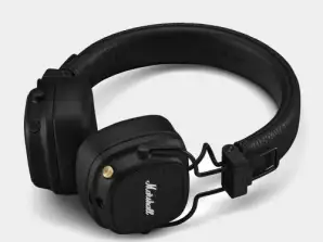 Marshall Major V Bluetooth Wireless On Ear Auscultadores Preto