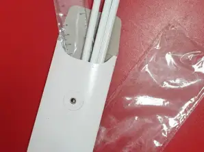 Оптовая упаковка канцелярских товаров: набор из 3 карандашей с ластиком и линейкой в картонном футляре