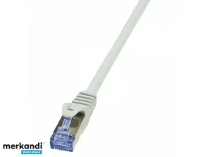 LogiLink Câble de raccordement PrimeLine Cat.6A S/FTP gris 0 25m CQ3012S