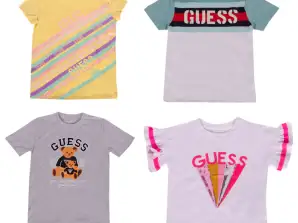 Stock T-shirtów Dziecięcych Marki GUESS mix modeli mix rozmiarów ZAPRASZAMY