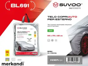 Suvoo BL691 Κάλυμμα αυτοκινήτου εξωτερικού χώρου - Αδιάβροχο, ανθεκτικό στη σκόνη, UV και αντιανεμικό