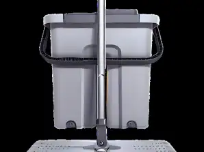Cenocco CC 9070: plochý mop s kbelíkem šedý