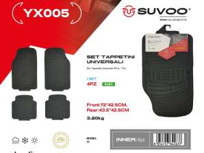 Universal Floor Mat Set Suvoo YX005 - Complete Protection for Your Vehicle