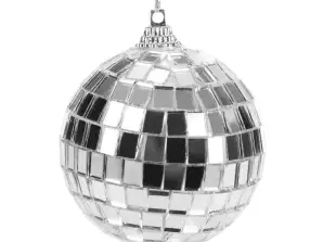 Vianočná guľa Disco Ball 5,5 cm Vianočná trblietavá guľa