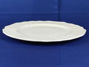 Porcelain Plate 29 cm White 