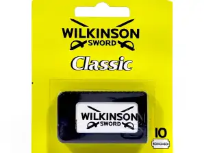 Wilkinson Sword Classic Rasierklingen für Rasierhobel, 10er Pack