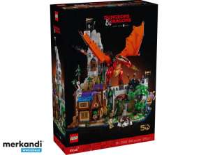 LEGO Ideas Dungeons & Dragons Saga o rdečem zmaju 21348