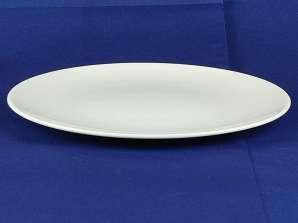 Porcelain Plate 21 cm White 