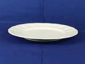 Porcelain Plate 26 cm White 