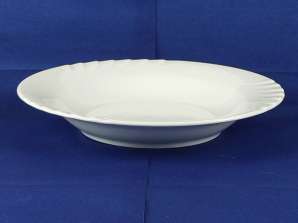 Porcelain Plate 22 cm White 