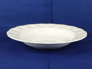 Porcelain Plate 22 5 cm White 