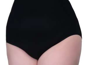 Damen-Slip mit hoher Taille in Premium-Qualität, 2er-Pack