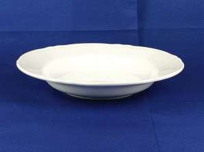 Porcelain Plate 23 5 cm White 