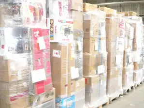 33 pallets A B C goods – microwave coffee machine returned goods