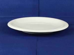 Porcelain Plate 19 5 cm White 