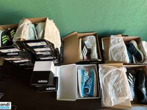 Lot van 20 stuks. sportschoenen mix ADIDAS mix voor volwassenen en kinderen