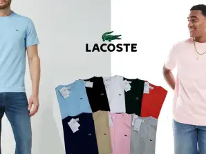 Lacoste Regular Fit Cotton T-Shirt in Eight Colors and Five Sizes