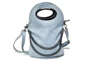Various colours handbags with chain and detachable shoulder strap