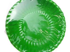 Paper bowl green 16 cm 10 pcs.