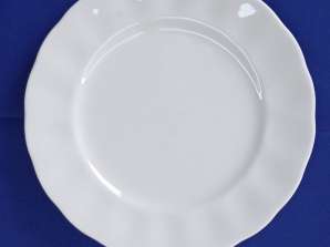 Porcelain dinner plate 26 cm white TP T058 T5 21